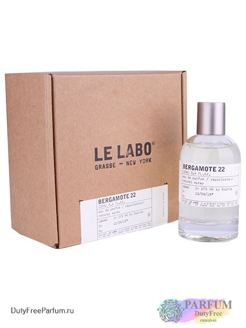 Парфюмерная вода Le Labo 22 Bergamote, 100 мл, Для Женщин