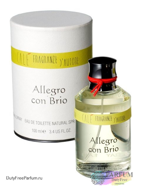 Туалетная вода Cale Fragranze dAutore Allegro con Brio, 100 мл, Для Женщин
