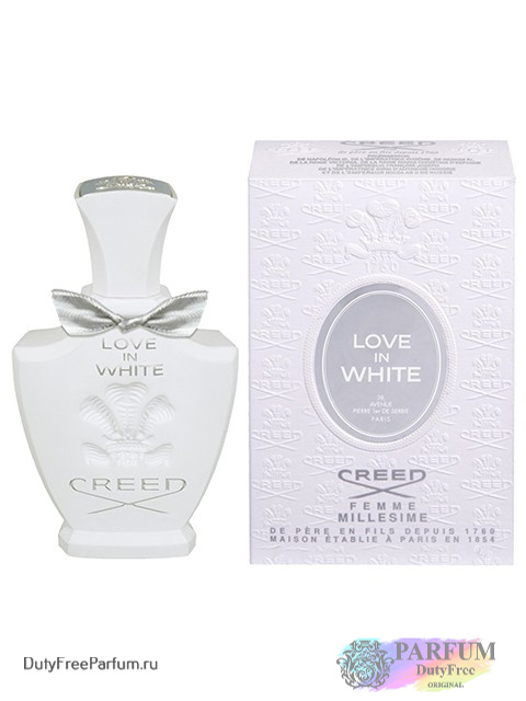 Парфюмерная вода Creed Love in White, 75 мл, Для Женщин